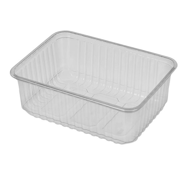 Posodica РР 1000 ml 179х132х63 mm prozorna , brez pokrova [50 kos/pak]