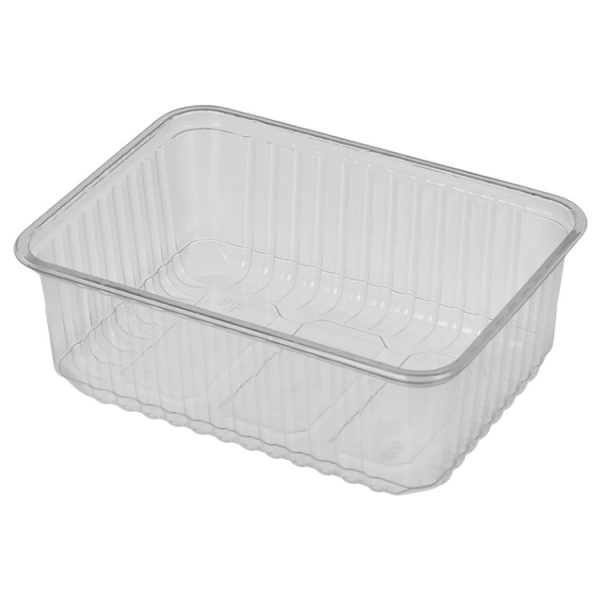 Posodica РР 1000 ml 179х132х63 mm prozorna , brez pokrova [50 kos/pak]