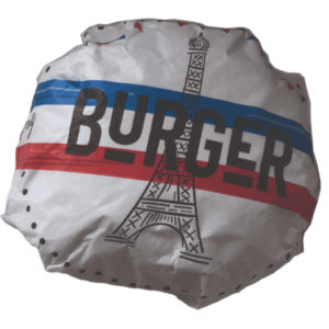 Ovojni papir za hamburgerje 390x295mm,  Tour Eiffel (100 kos/pak)