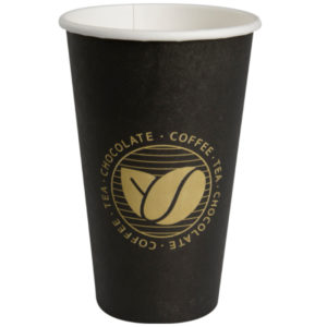 Papirnat kozarec 400 (480) ml d=90 mm 1-slojni Coffee SUP (50 kos/pak)