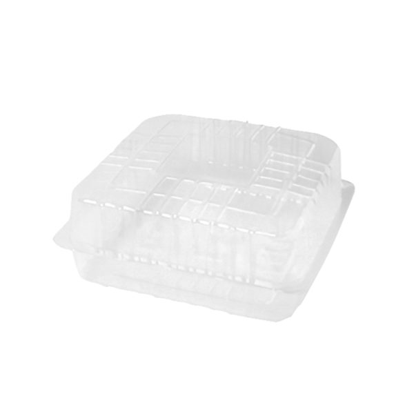 Posodica s pokrovom PET 195x195x70 mm prozorna [100 kos/pak]