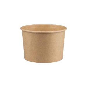 Papirnata posoda 500 ml d=115 mm h=78 mm, kraft, brez pokrova 50 kos