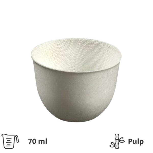 Finger food posodica Tulipan Pulp 70 ml, h=39 mm, d=58 mm 50 kos