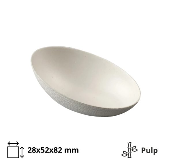 Finger food posodica Ovalna Pulp 28x52x82 mm 50 kos