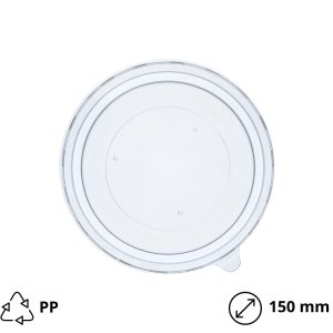 Pokrov rPET za posodico 750 ml d=150 mm 50 kos