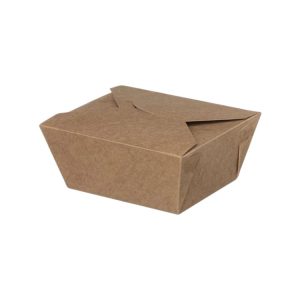 Papirnata posoda 800 ml 112х90х64 mm kraft 50 kos