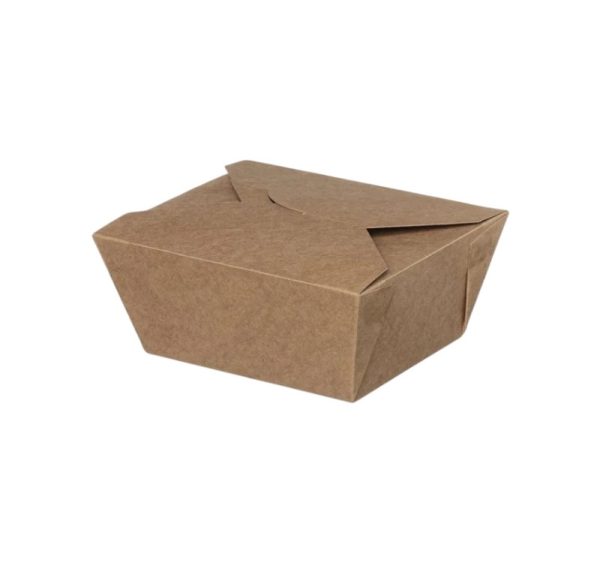 Papirnata posoda 800 ml 112х90х64 mm kraft 50 kos