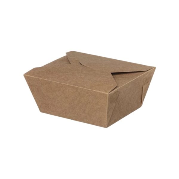 Papirnata posoda 800 ml 112х90х64 mm kraft 50 kos