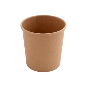Papirnata posoda 750 ml d=115 mm h=116 mm, kraft, brez pokrova 50 kos