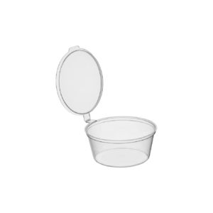 Posodica za omako z pokrovom PP 120 ml  d=72 mm 50 kos