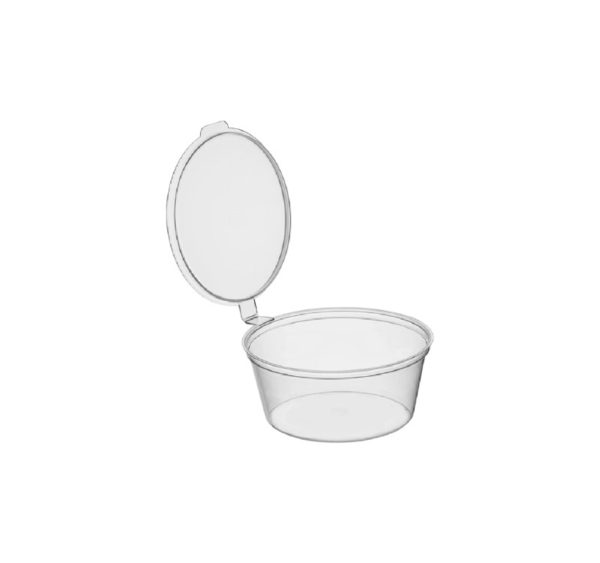 Posodica za omako z pokrovom PP 120 ml  d=72 mm 50 kos