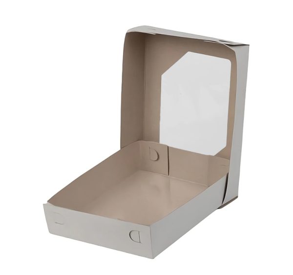 Škatla 255х195х40 mm z oknom + pokrov [50 kos/pak]