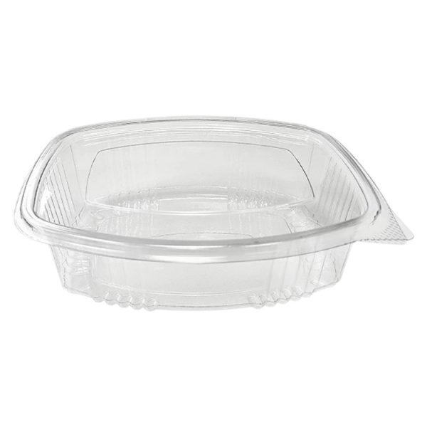 Posoda z ravnim pokrovom rPET 1000 ml prozorna [100 kos/pak]