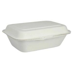 Embalaža BIO 19х14х6,5 cm, sladkorni trs [50 kos/pak]