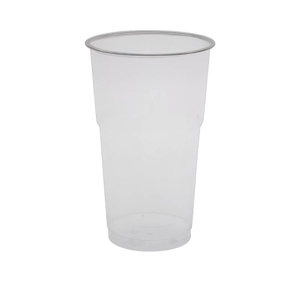 Kozarec rPet 300 ml prozoren z žigom d=78 mm 50 kos
