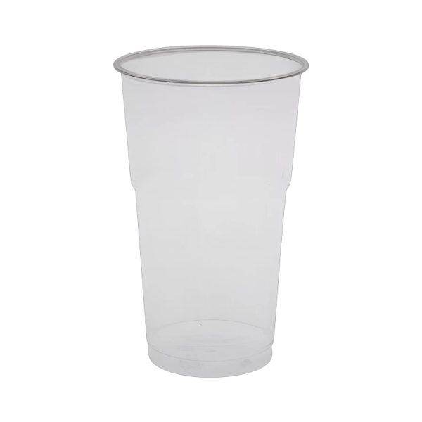 Kozarec rPet 300 ml prozoren z žigom d=78 mm 50 kos
