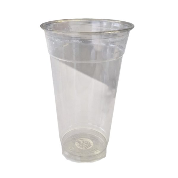 Kozarec rPet 300 ml prozoren z žigom d=78 mm 50 kos