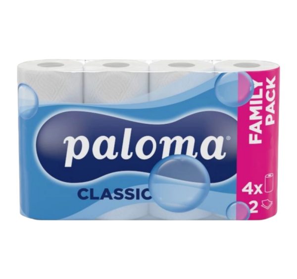 Papirnate brisače Paloma Multi Fun 2sl 4 rol/pak