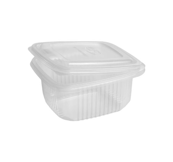 Posodica s pokrovom РР 500 ml 134х120х65 mm prozorna [50 kos/pak]