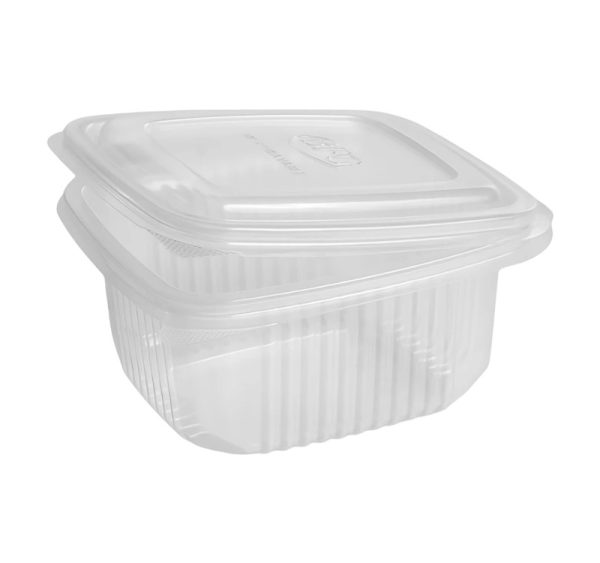 Posodica s pokrovom РР 1000 ml 170х163x70mm prozorna [50 kos/pak]