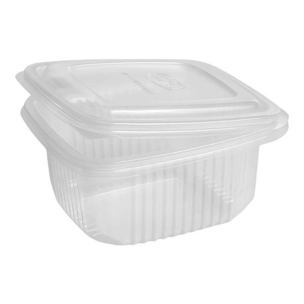 Posodica s pokrovom РР 1000 ml 170х163x70mm prozorna [50 kos/pak]