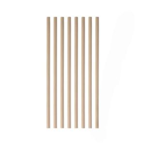 Slamice papirnate d=8 mm l=250 mm kraft 100 kos/pak [5 kos/pak]