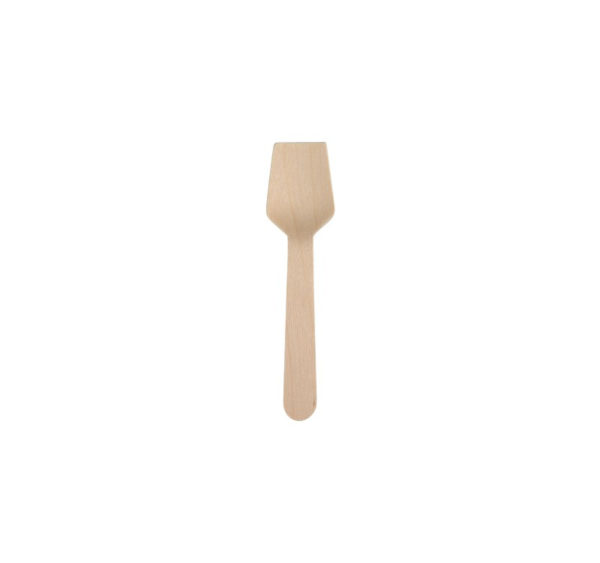 Žlica-mini 9.5 cm leseni 1000 kos