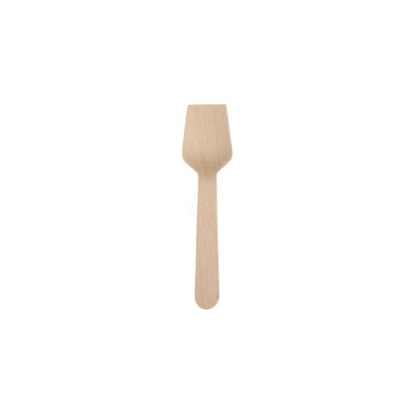 Žlica-mini 9.5 cm leseni 1000 kos