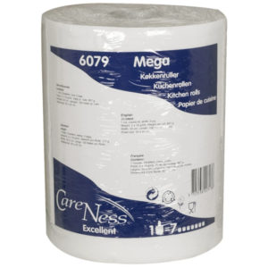 Brisače papirnate 2sl 100 m Abena Multi brisače Premium, bele (3 kos/pak)