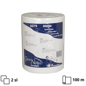 Papirnate brisače 2sl 100 m Multi brisače Premium, bele