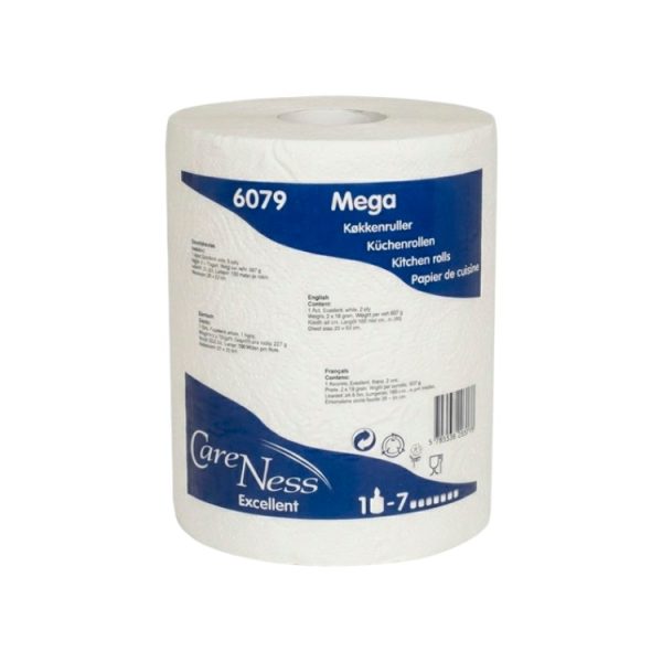 Papirnate brisače 2sl 100 m Multi brisače Premium, bele