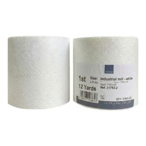 Papirnate brisače 2 sl 111 m 2 rol Industrijske brisače, bele