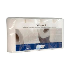 Toaletni papir 3 sl 8 rol, beli 160 l 8/1