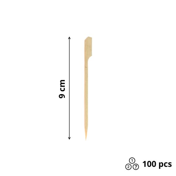 Nabodala iz bambusa 9cm Golf 100 kos