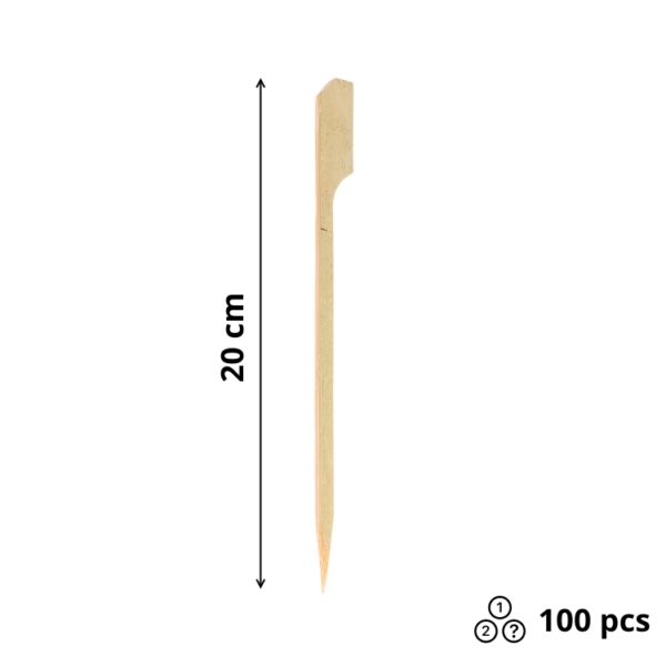 Nabodalo iz bambusa 20cm Golf 100 kos