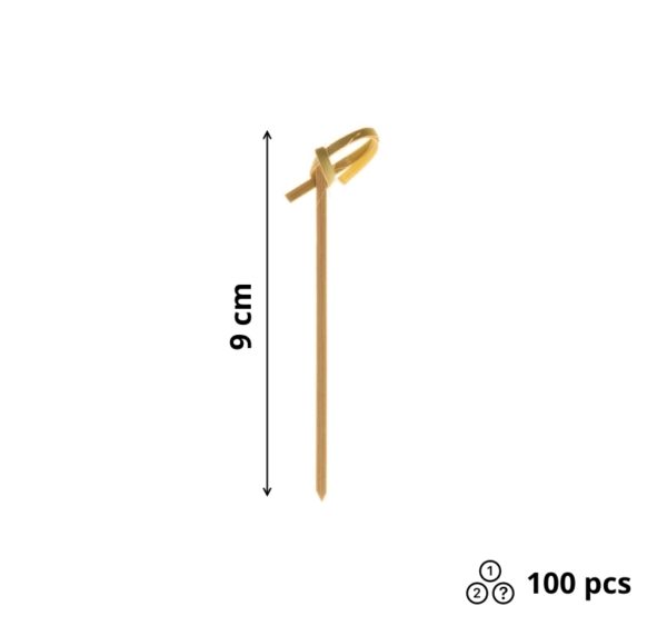 Nabodalo iz bambusa 9cm Vozel 100 kos
