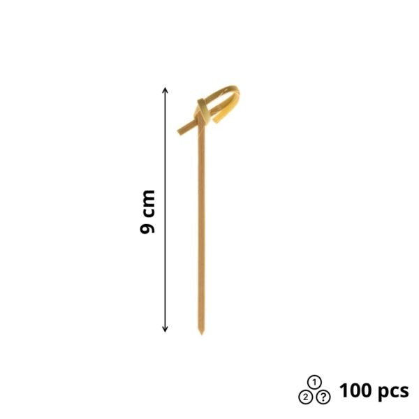 Nabodalo iz bambusa 9cm Vozel 100 kos