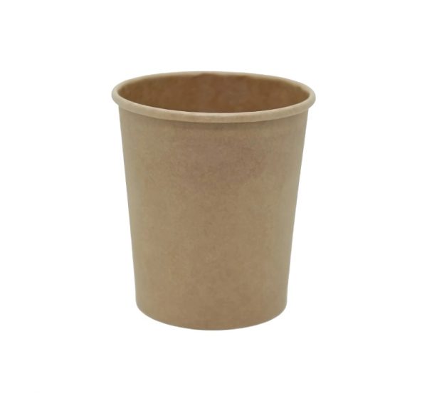 Papirnata posoda 440 ml d=97 mm h=100 mm kraft brez pokrova 25 kos