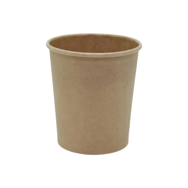 Papirnata posoda 440 ml d=97 mm h=100 mm kraft brez pokrova 25 kos