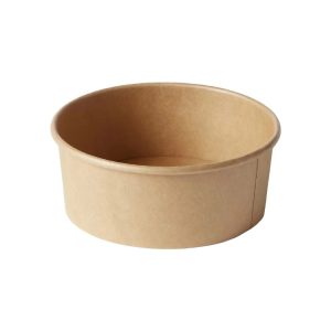 Papirnata posoda 750 ml d=150 mm h=60mm kraft 50 kos