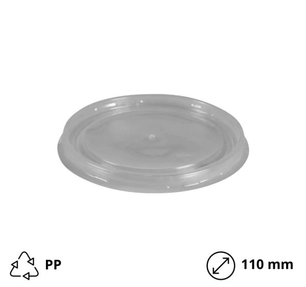 Pokrov PP d=110 mm prozoren 50 kos