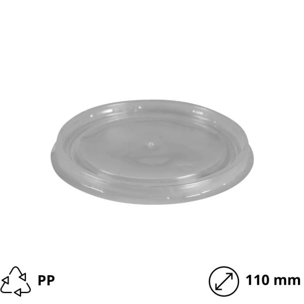 Pokrov PP d=110 mm prozoren 50 kos