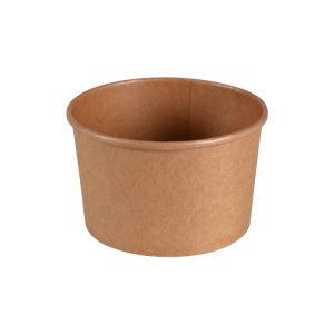 Papirnata posoda  480 (550) ml d=110 mm h=70 mm, kraft, brez pokrova 50 kos