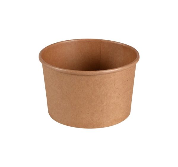 Papirnata posoda  480 (550) ml d=110 mm h=70 mm, kraft, brez pokrova 50 kos