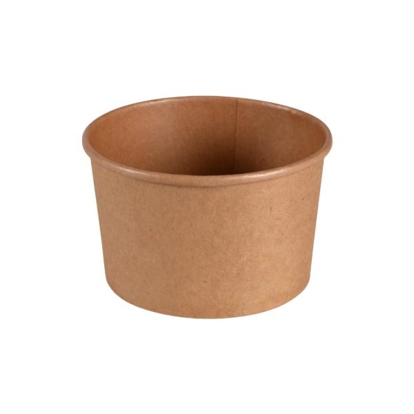 Papirnata posoda  480 (550) ml d=110 mm h=70 mm, kraft, brez pokrova 50 kos