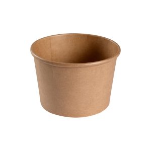 Papirnata posoda  550 ml d=115 mm h=77 mm, kraft, brez pokrova 50 kos