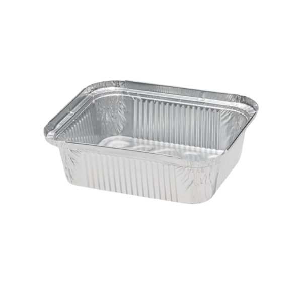 Alu posodica 450 ml 146x121x40 mm 100 kos