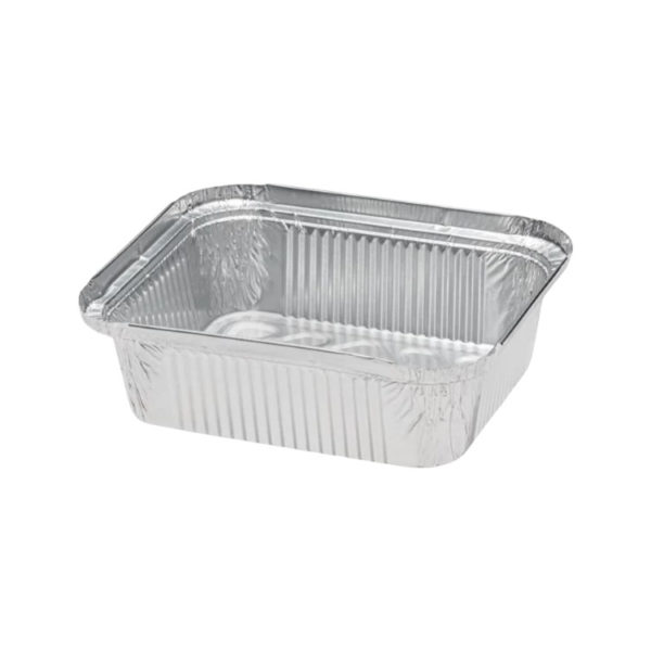 Alu posodica 450 ml 146x121x40 mm 100 kos