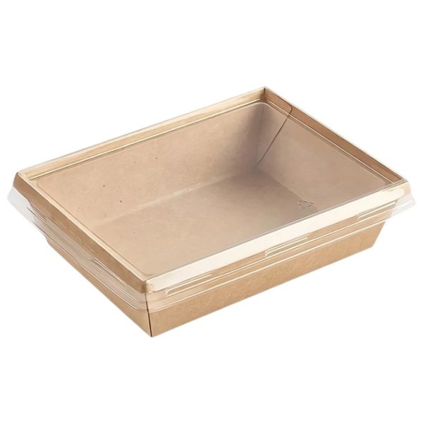 Papirnata posoda OneClick Bottom 500/b s pokrovom, 50 kos (komplet)