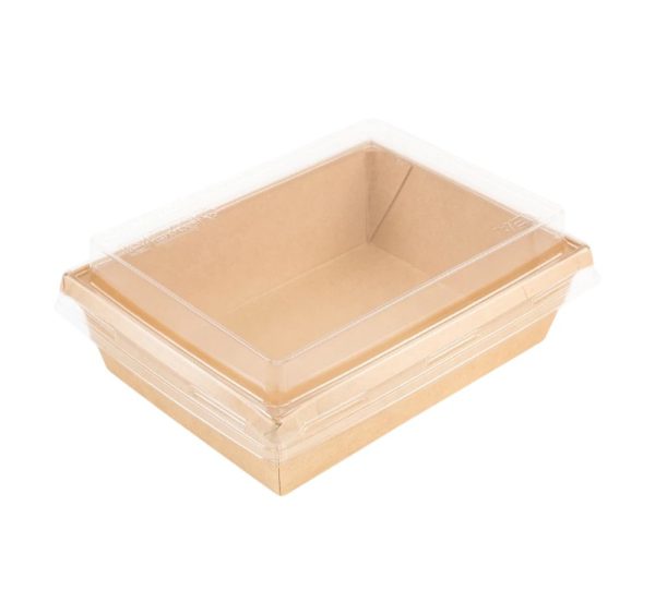 Papirnata posoda OneClick Bottom 500/b s pokrovom, 50 kos (komplet)